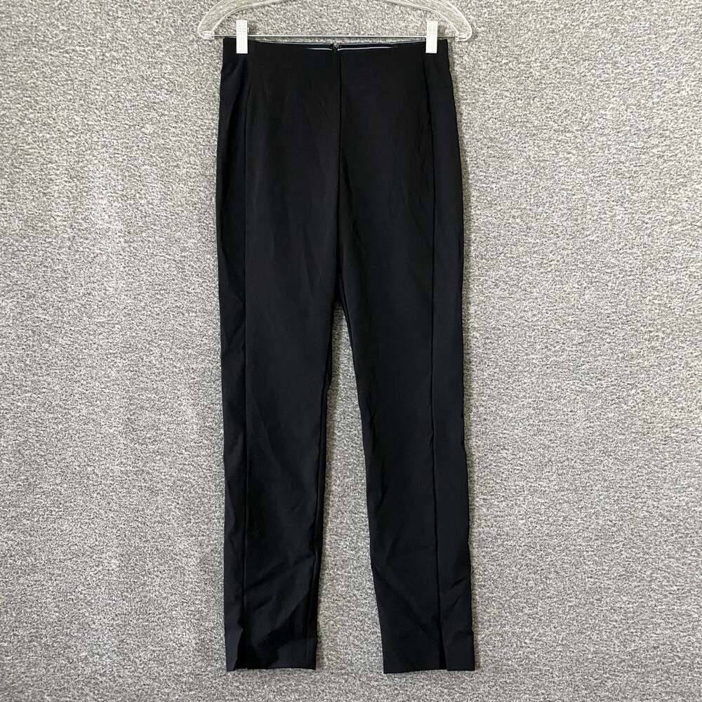 Athleta Women's Size 4 Solid Black Nylon Skinny Leg Pants